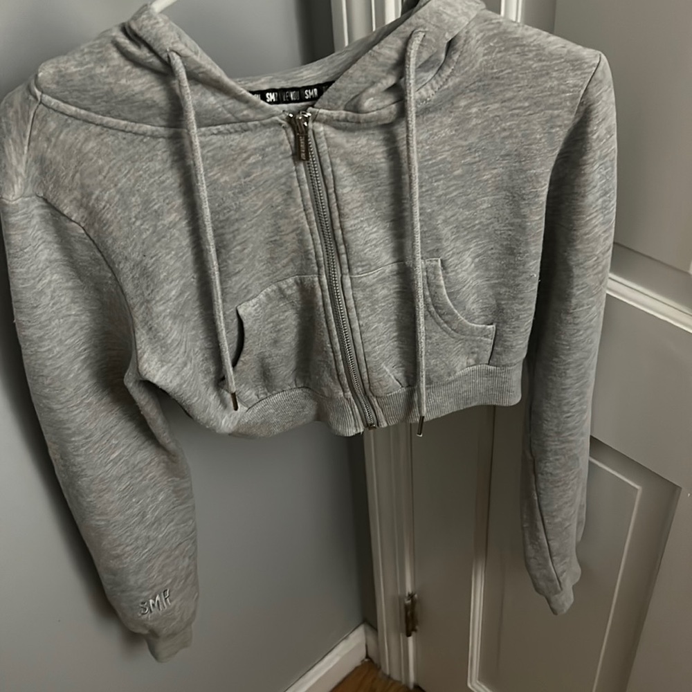 Sommer Ray cropped sweatshirt